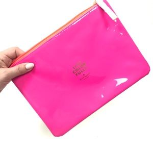 NWOT Kate Spade Live Colorfully Neon Patent Pouch